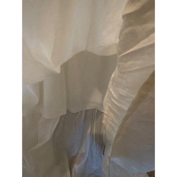 By the River White Flowy Maxi Dress NWT Women's Size Large Fairy Boho Indie - Picture 6 of 7